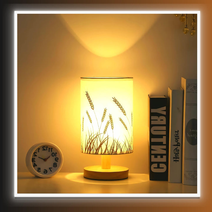 Night Lights Wooden Table Lamp (LED Bulb Included) - Homefy