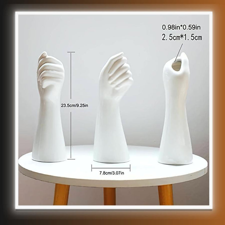 Nordic Style Creative Ceramics Hand Vase - Homefy