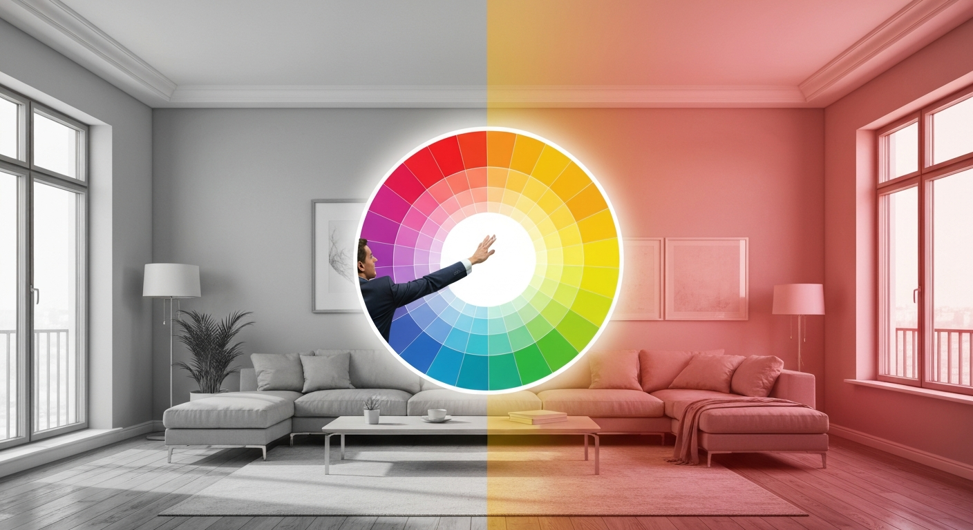 Color Wheel Interior Application: Master Palette Harmony – Homefy