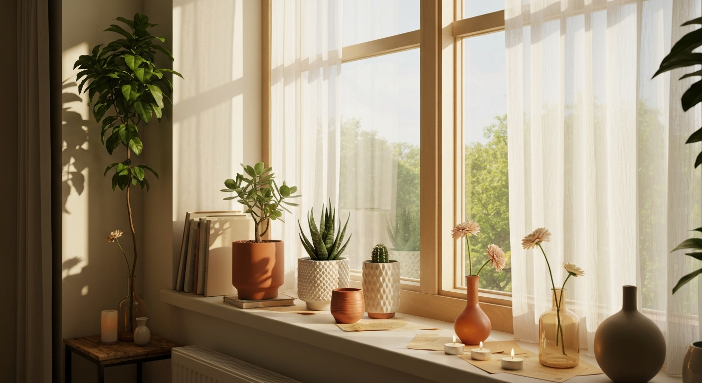 Window Sill Decor Layer Rule for Light-Filled Style – Homefy