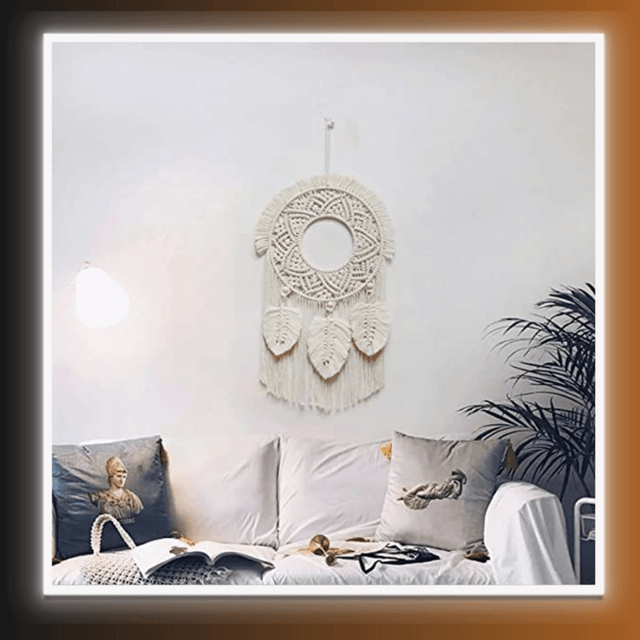 Boho Style Hand-Woven Macrame Wall Hanging - Homefy