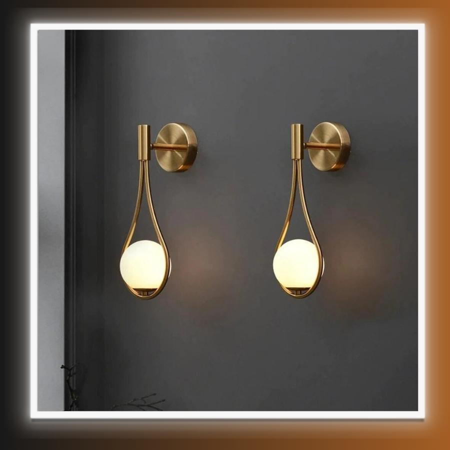 Nordic Modern Style LED Wall Lamps For Bedroom With Korean Style Applique  For Home Decoration And Living Room Decor From Garthmaura, $192.86